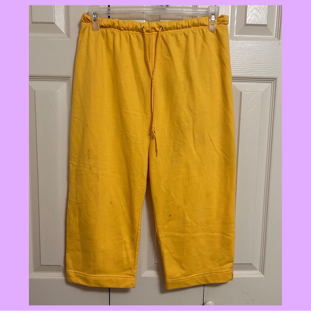 Action Sportswear Sunny Yellow Women's Capris